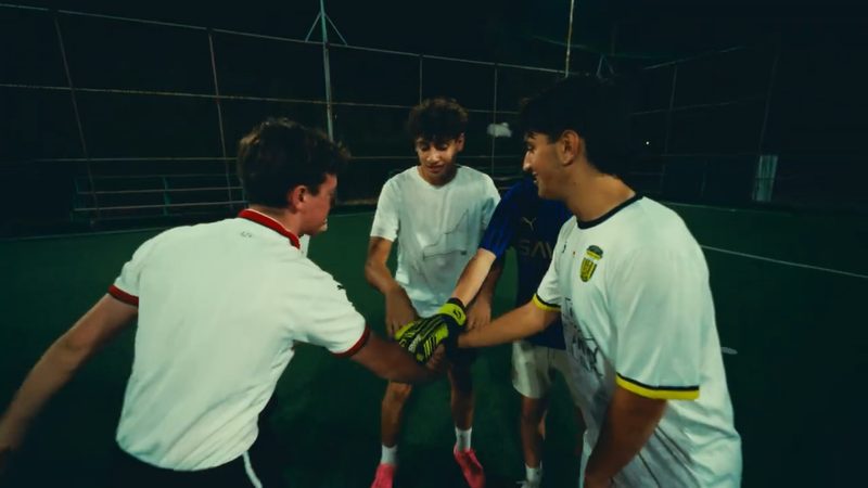 Five-a-Side football video